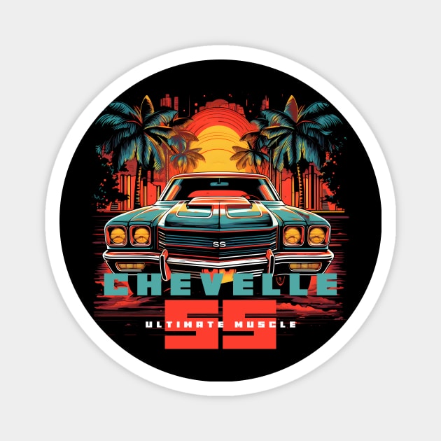 Exotic Chevelle SS Magnet by Quotee